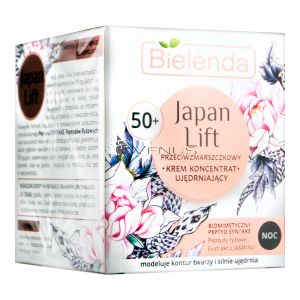 Bielenda Japan Lift Firming Anti-Wrinkle Face Cream Night 50+ 50ml