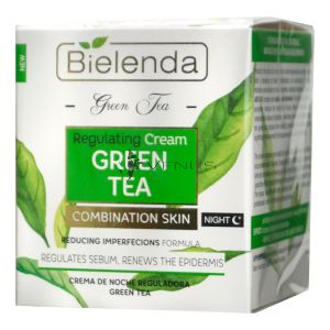 Bielenda Green Tea Regulating Cream Green Tea Night 50ml Combination Skin