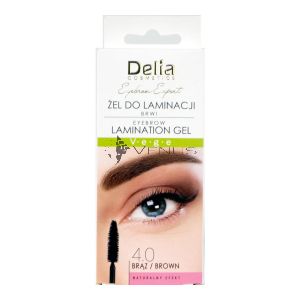 Delia Eyebrow Expert Lamination Gel 4ml 4.0 Brown