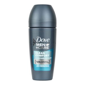 Dove Deodorant Roll On 50ml Men+ Care Clean Comfort