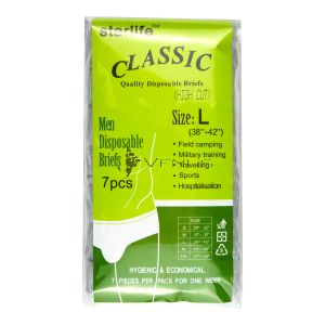 Classic Quality Disposable Briefs 7S L