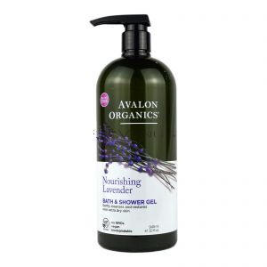 Avalon Organics Bath and Shower Gel 946ml Lavender