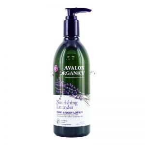 Avalon Organics Hand & Body Lotion 340g Lavender