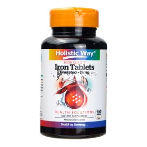 Holistic Way Iron Tablets 15mg Chelated 100s
