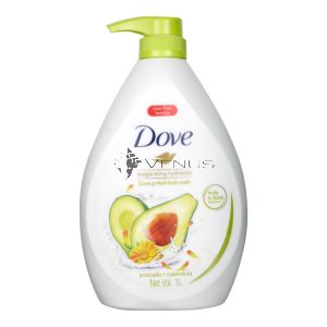Dove Bodywash 1L Go Fresh Invigorating Hydration