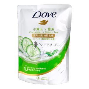 Dove Bodywash Refill 580ml Cucumber X Green Tea