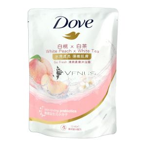 Dove Bodywash Refill 580ml White Peach X White Tea