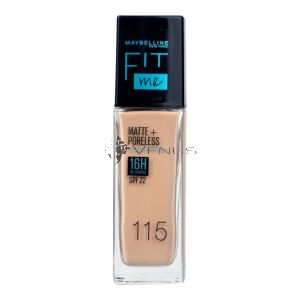 Maybelline Fit Me Matte + Poreless Foundation 115 Ivory