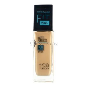 Maybelline Fit Me Matte + Poreless Foundation 128 Warm Nude