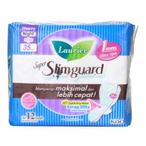 Laurier Super Slimguard Heavy Night Winged 35cm 8S