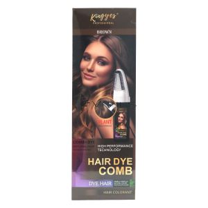 Kingyes Professional Hair Dye Comb 200ml Brown