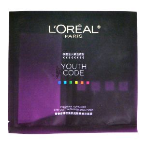 L'Oreal Youth Code Essence Face Mask 1s