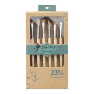 Mii Bamboo Fiber 23% 6s Eye Brush Set