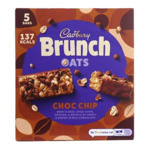 Cadbury Brunch Bar Choc Chip 5Bars Box