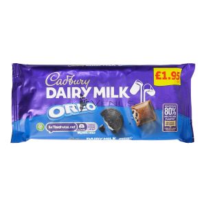 Cadbury Dairy Milk Oreo Bar Chocolate 120g