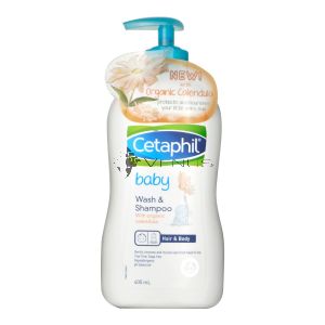 Cetaphil Baby Wash & Shampoo with Organic Calendula 400ml