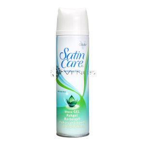 Gillette Satin Care Shave Gel 200ml Sensitive Skin