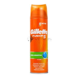 Gillette Fusion 5 Shave Gel 198g Ultra Sensitive