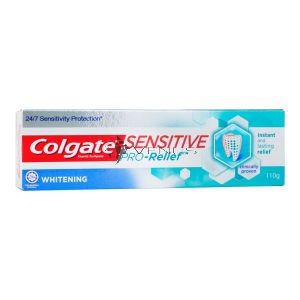 Colgate Toothpaste Sensitive Pro-Relief+Whitening 110g