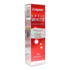 Colgate Toothpaste Optic White 75ml Sparkling White