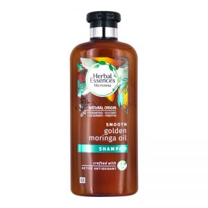 Clairol Herbal Essence Shampoo 400ml Smooth Golden Moringa Oil
