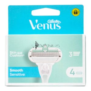 Gillette Venus Smooth Cartridge 4s Sensitive Green