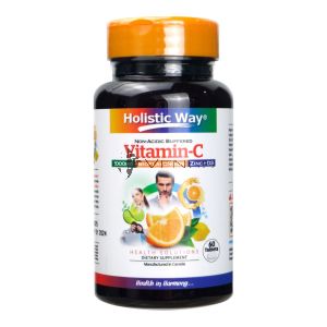 Holistic Way Non-Acid Vitamin-C 1000mg 60s