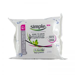 Simple Kind To Skin Micellar Cleansing Wipes 25s