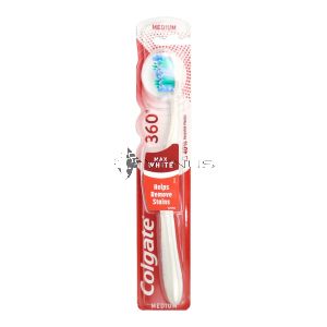 Colgate Toothbrush 360 Max White 1s Medium