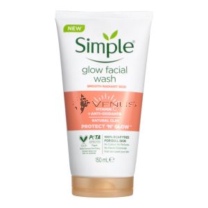 Simple Glow Face Wash Smooth Radiant 150ml