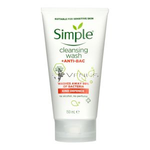 Simple Cleansing Wash + Anti-Bac 150ml