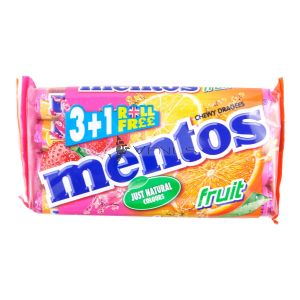 Mentos Fruits Rolls 1Pack (4x38g)