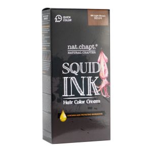 Nat.Chapt. Squid Ink Hair Color Cream 5N Light Brown