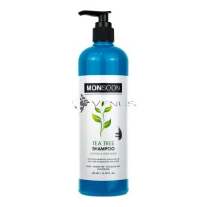 Monsoon Tea Tree Shampoo 500ml Oily & Itchy Scalp