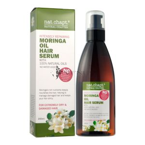 Nat.Chapt Moringa Oil Hair Serum 200ml Intensely Repairing
