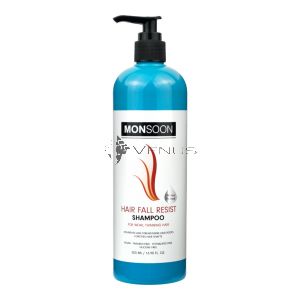 Monsoon Hair Fall Resist Shampoo 500ml Weak, Thinning Hair