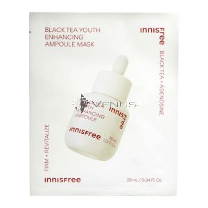 Innisfree Black Tea Youth Enhancing Ampoule Mask 1s