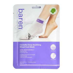 Baren Centella Deep Soothing Ritual Foot Mask 2 Patch 1 Pair