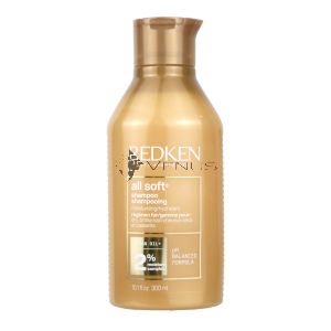 Redken All Soft Shampoo 300ml PH Balanced Formula