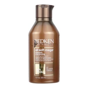 Redken All Soft Mega Shampoo 300ml PH Balanced Formula