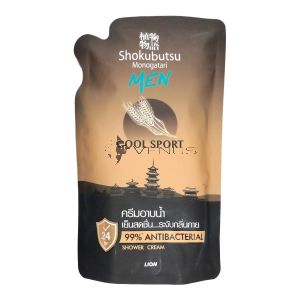 Shokubutsu Bodywash Refill 400ml Men Cool Sport
