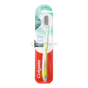 Colgate Toothbrush Slim Soft Charcoal Flex Clean 1s