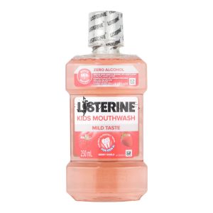 Listerine Kids Mouthwash 250ml Mild Taste Zero Alcohol For 6 Years old+