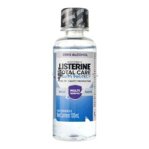 Listerine Mouthwash 100ml Total Care Cavity Protect
