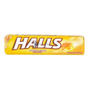 Halls Soother Candy 9s Honey Lemon