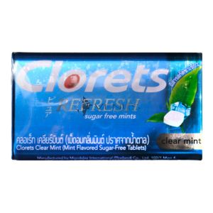 Clorets Mint Tab 18g Clear Mint