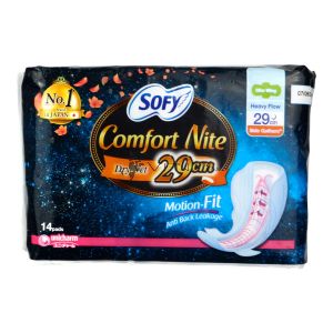 Sofy Comfort Nite Dry Net Slim Wing 29cm 14s