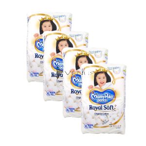 MamyPoko Royal Soft Pants (Girls) X-Large 46S (1Carton=4pack)