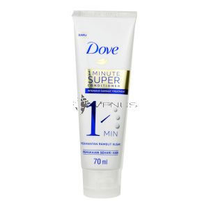 Dove Hair 1 Min Super Conditioner 70ml Intensive Damage Treatment
