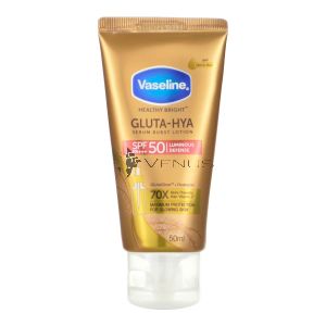 Vaseline Healthy Bright Gluta-Hya Serum Burst Lotion 50ml SPF50 PA+++